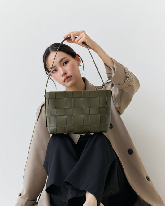 PLAIT - Dark Olive