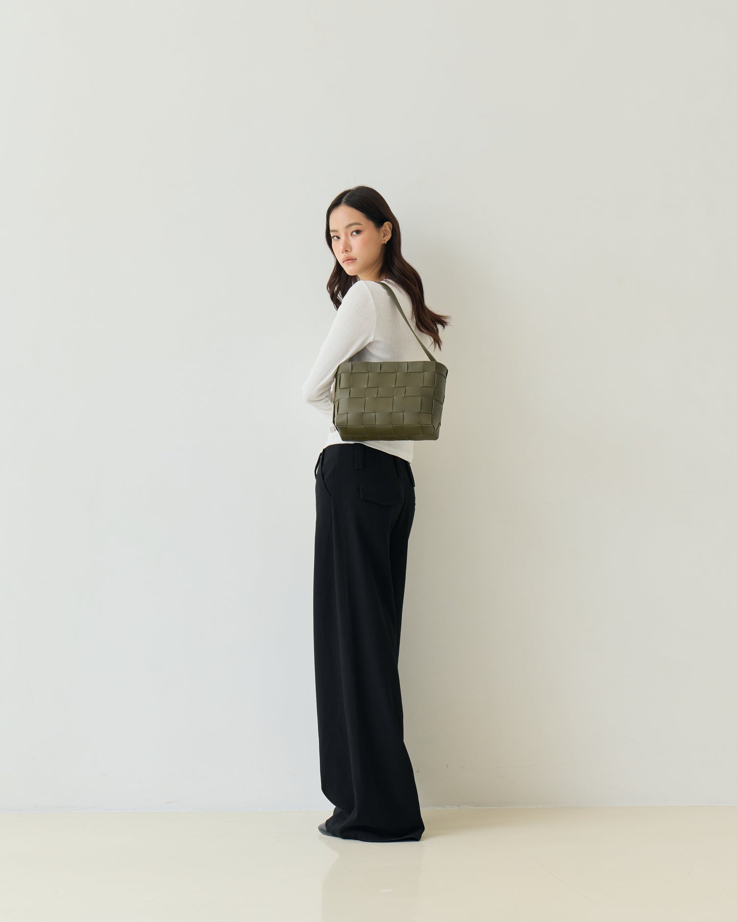 PLAIT -  Dark Olive