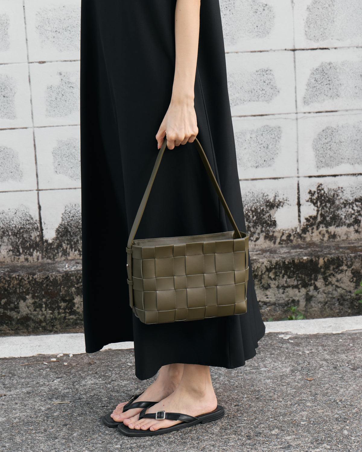 PLAIT -  Dark Olive