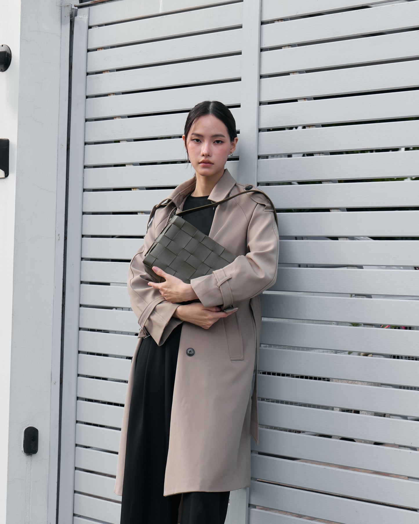 PLAIT -  Dark Olive