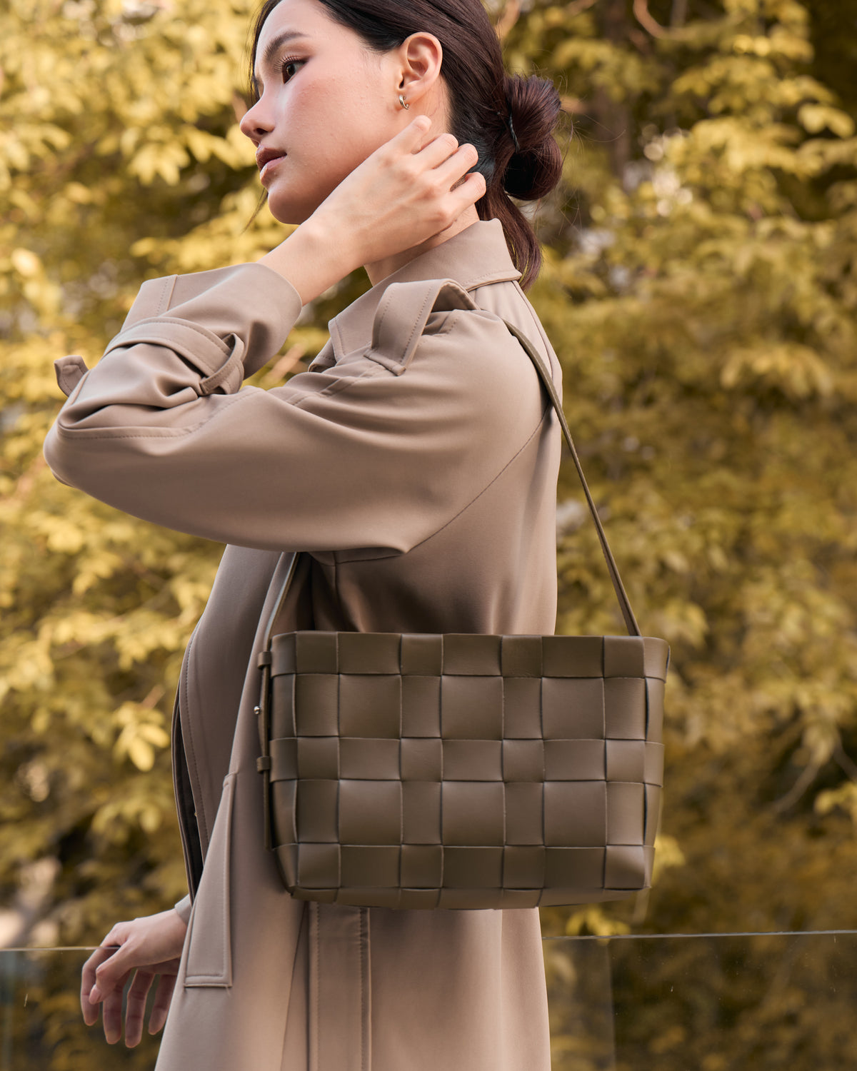 PLAIT -  Dark Olive