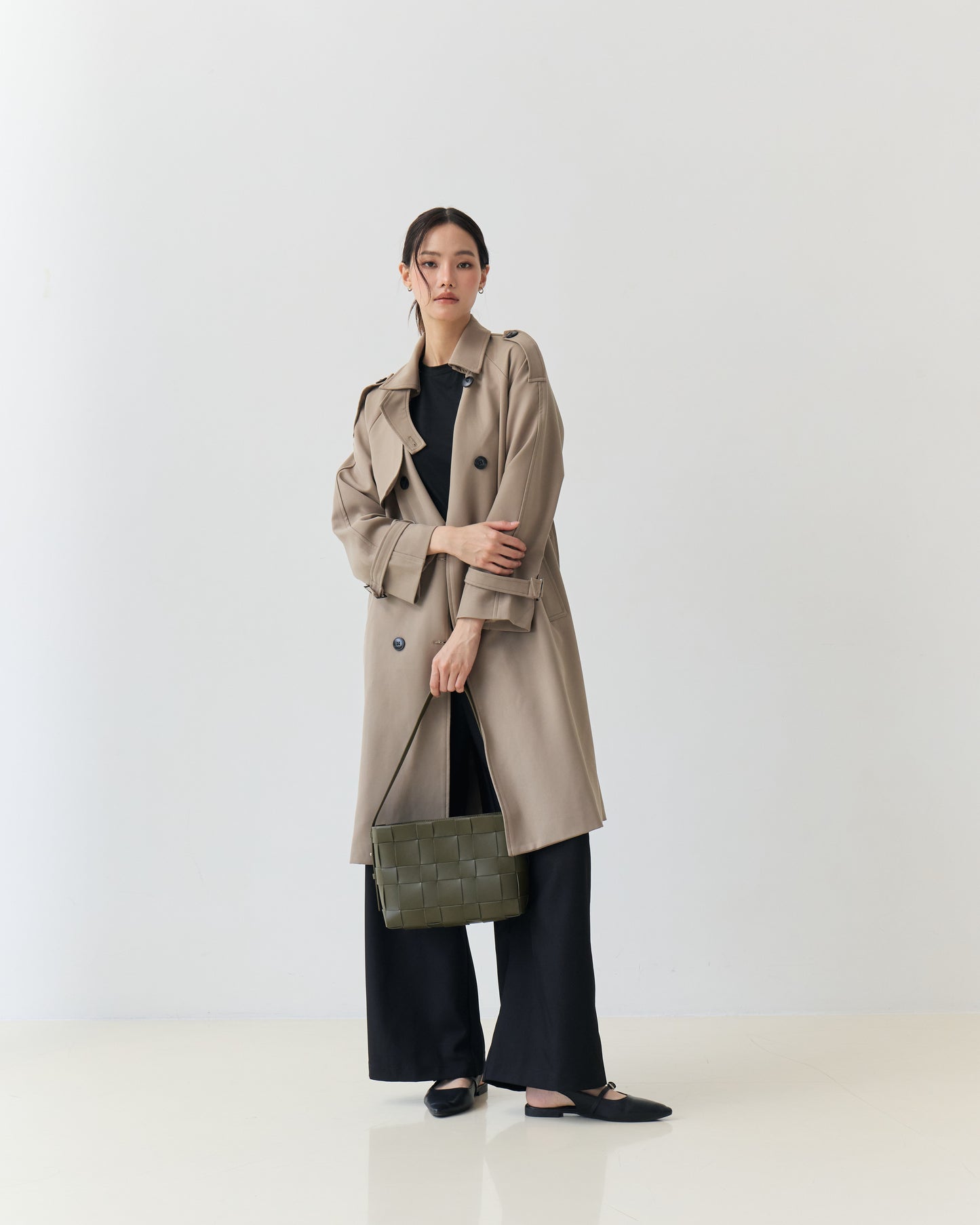 PLAIT -  Dark Olive