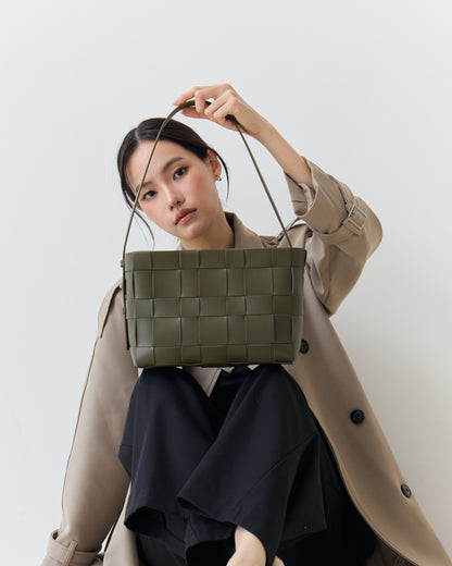 PLAIT -  Dark Olive